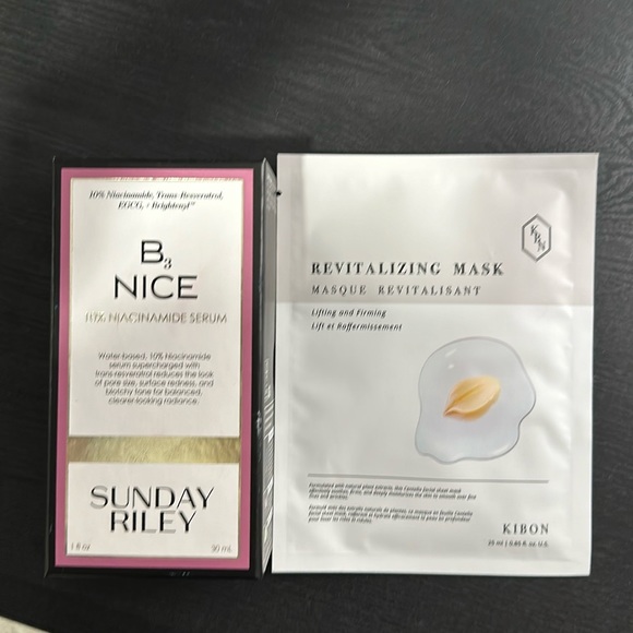Sunday Riley Other - Sunday Riley B3 Nice 10% Niacinamide Serum and Revitalizing Mask